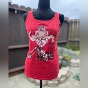 Victoria Secrets Pink Tank top y2k 🥰❤️🌸🌸 pre loved